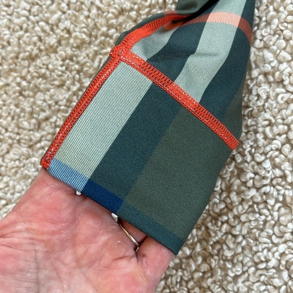 KARI TRAA Green Plaid Baselayer Size Small - Picture 5 of 11